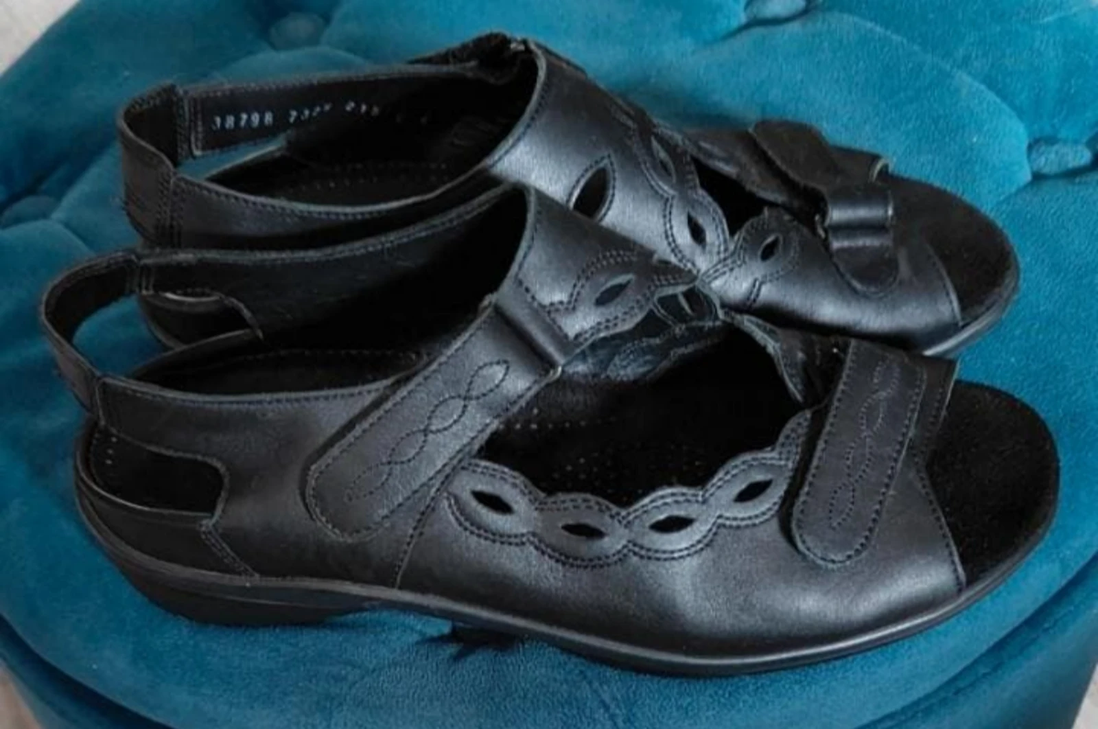 Beautiful black sandals Durea size 37 – photo 3